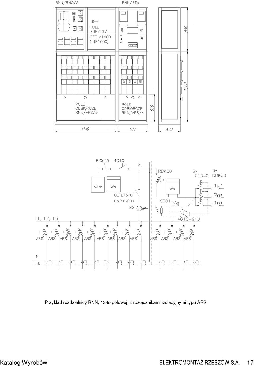 izolacyjnymi typu ARS.