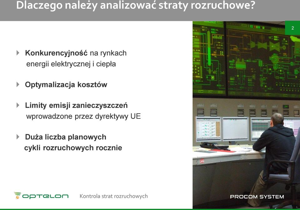 Optymalizacja kosztów Limity emisji zanieczyszczeń