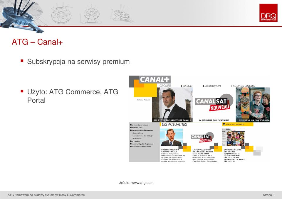 ATG Commerce, ATG Portal