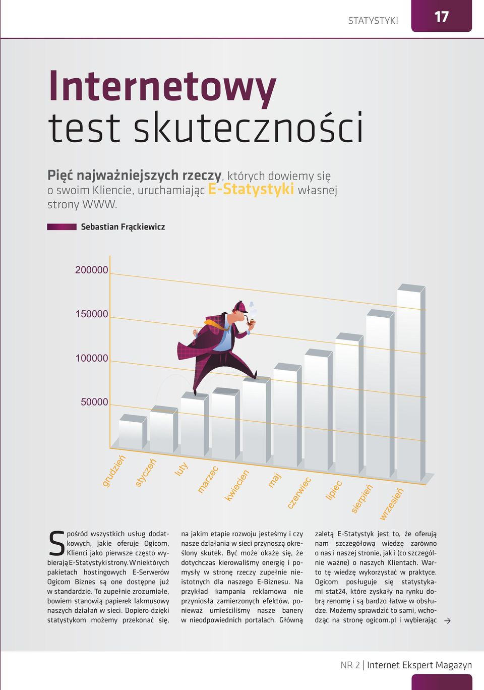 pierwsze często wybierają E-Statystyki strony. W niektórych pakietach hostingowych E-Serwerów Ogicom Biznes są one dostępne już w standardzie.