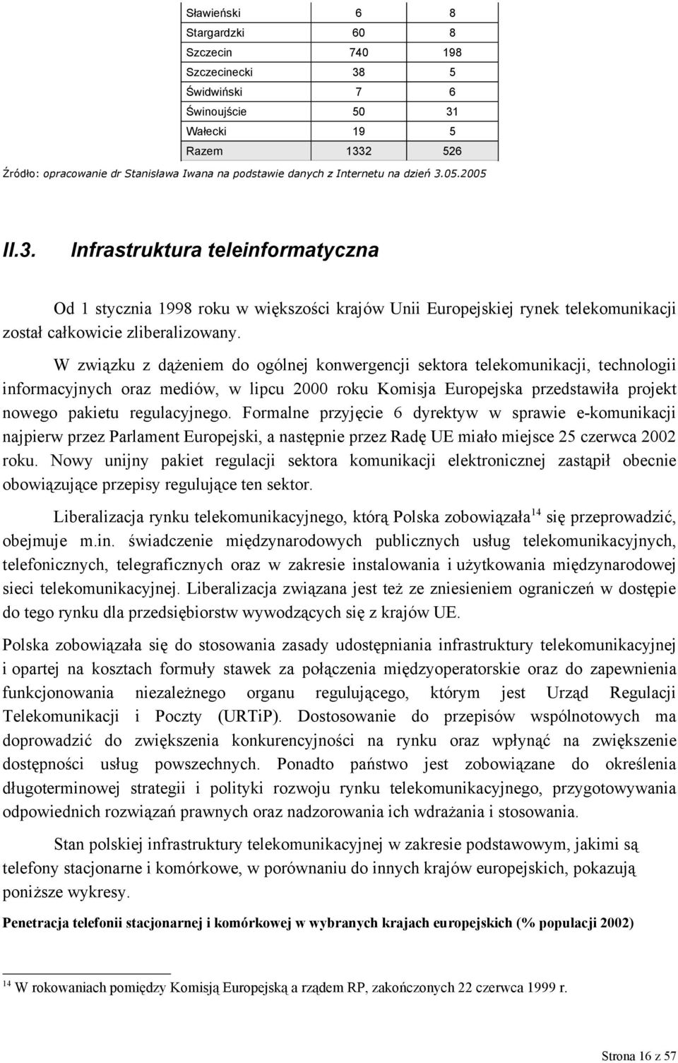 W związku z dążeniem do ogólnej konwergencji sektora telekomunikacji, technologii informacyjnych oraz mediów, w lipcu 2000 roku Komisja Europejska przedstawiła projekt nowego pakietu regulacyjnego.