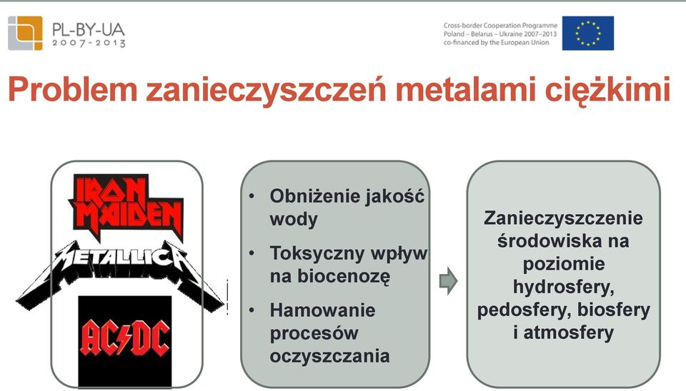 procesów oczyszczania Zanieczyszczenie środowiska