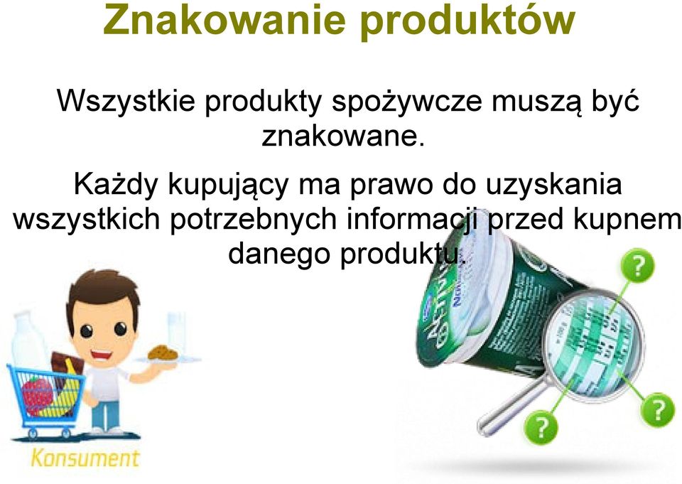 Każdy kupujący ma prawo do uzyskania