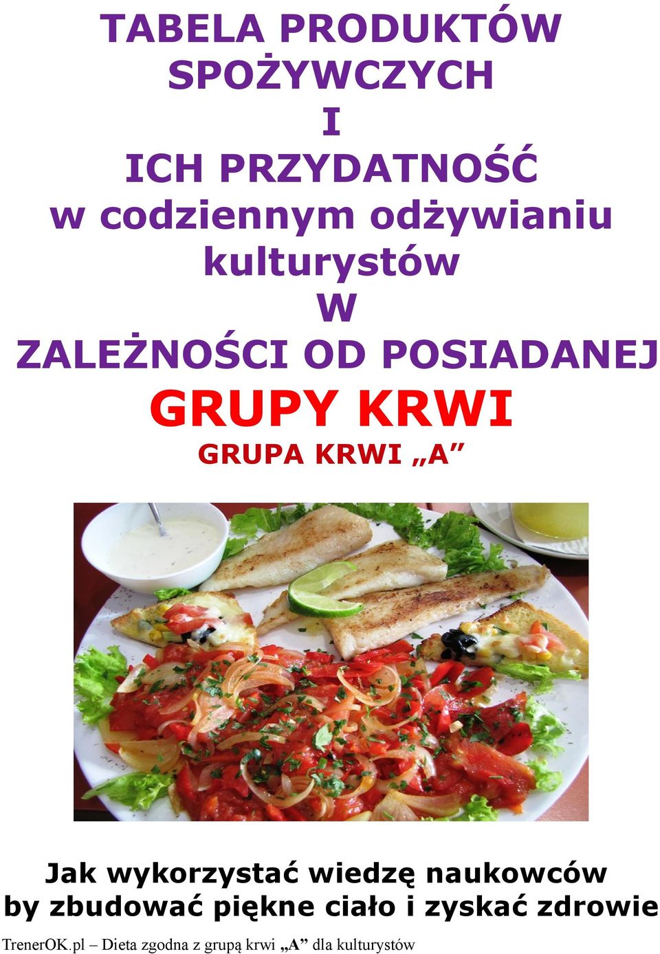 POSIADANEJ GRUPY KRWI GRUPA KRWI A Jak wykorzystać