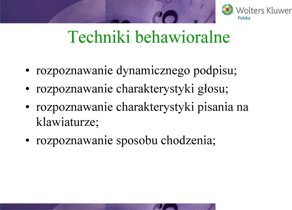 charakterystyki głosu; rozpoznawanie