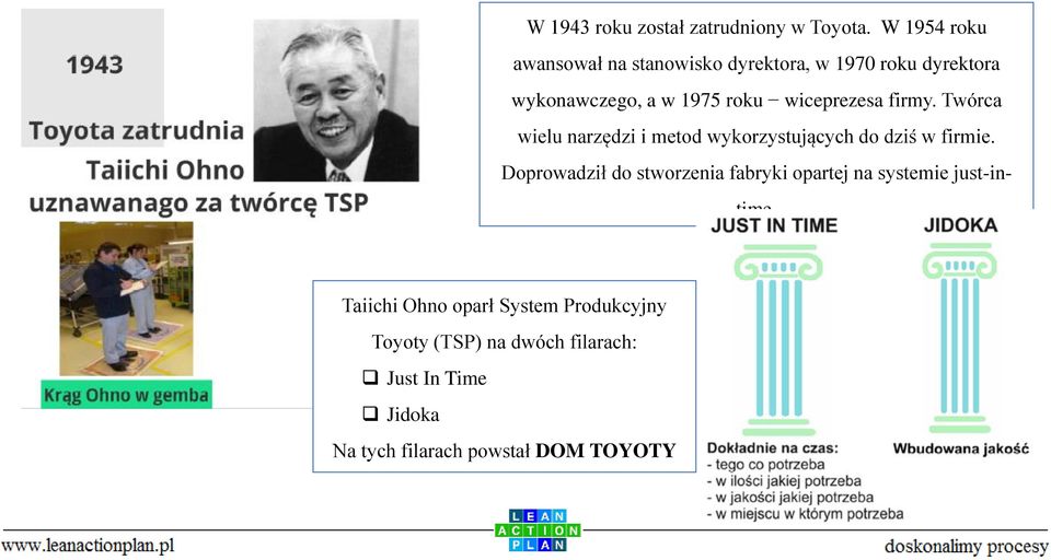 wiceprezesa firmy. Twórca wielu narzędzi i metod wykorzystujących do dziś w firmie.