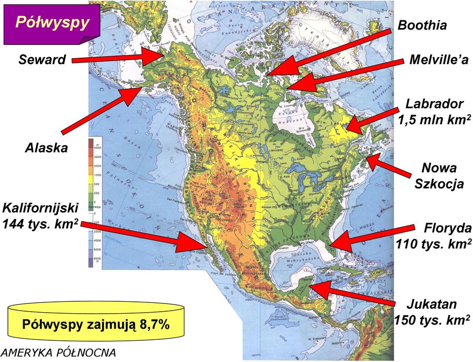km 2 Nowa Szkocja Floryda 110 tys.
