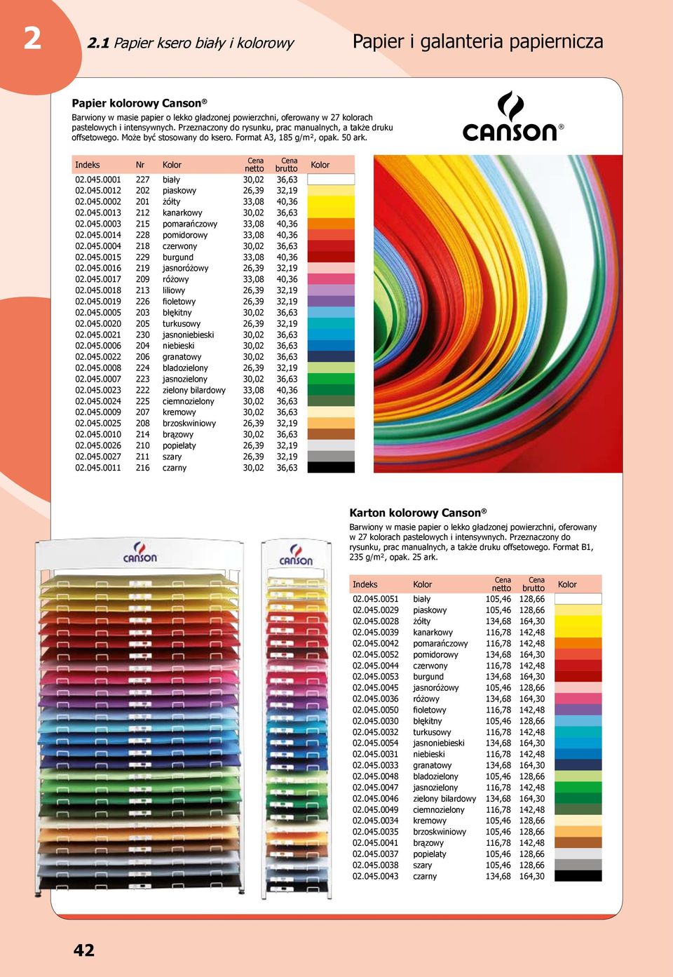 045.0002 201 żółty 33,08 40,36 02.045.0013 212 kanarkowy 30,02 36,63 02.045.0003 215 pomarańczowy 33,08 40,36 02.045.0014 228 pomidorowy 33,08 40,36 02.045.0004 218 czerwony 30,02 36,63 02.045.0015 229 burgund 33,08 40,36 02.