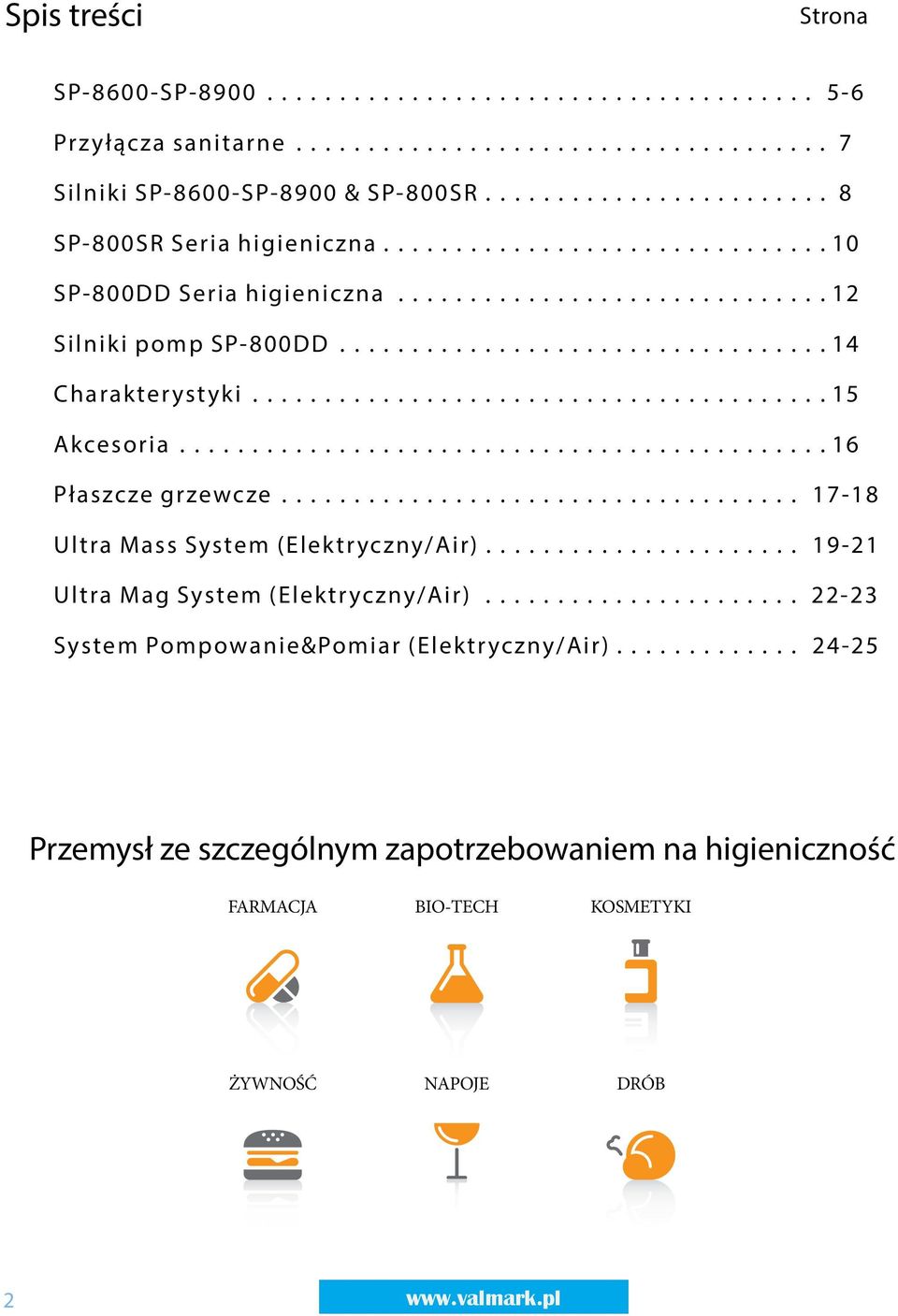 .. 17-18 Ultra Mass System (Elektryczny/Air)... 19-21 Ultra Mag System (Elektryczny/Air).