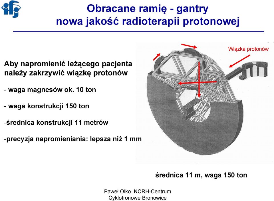 10 ton - waga konstrukcji 150 ton -średnica konstrukcji 11 metrów