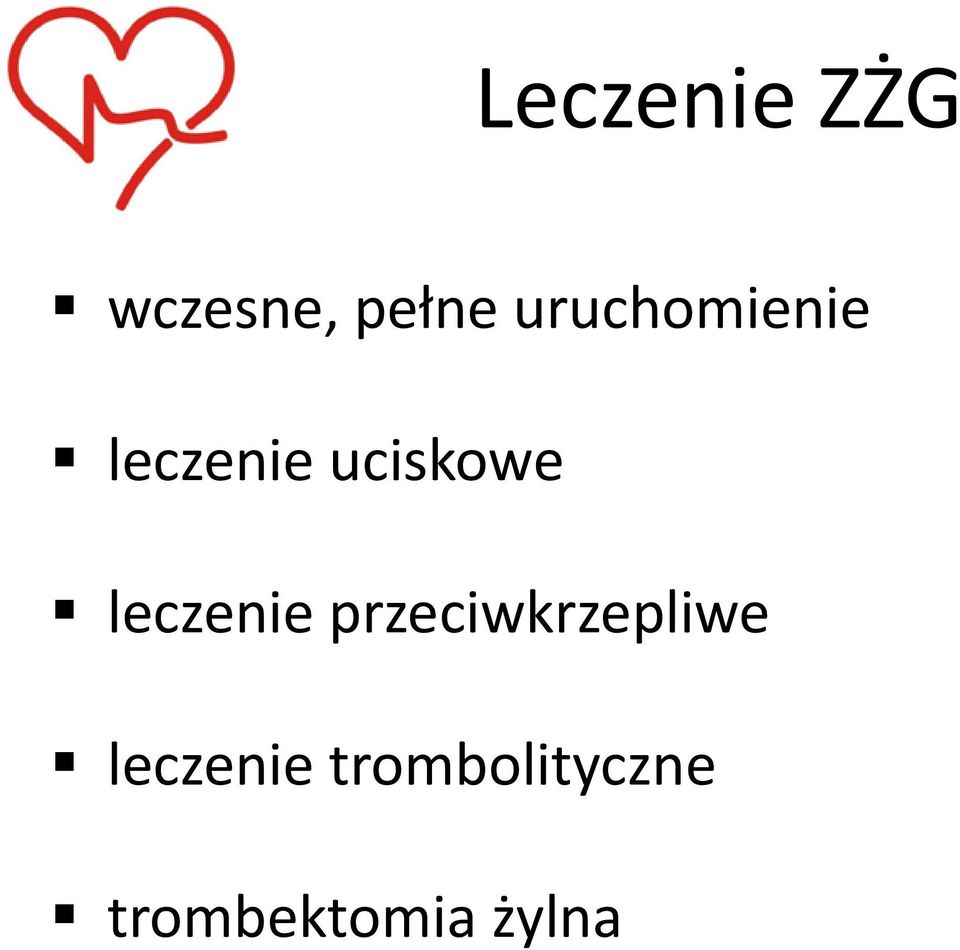 leczenie przeciwkrzepliwe