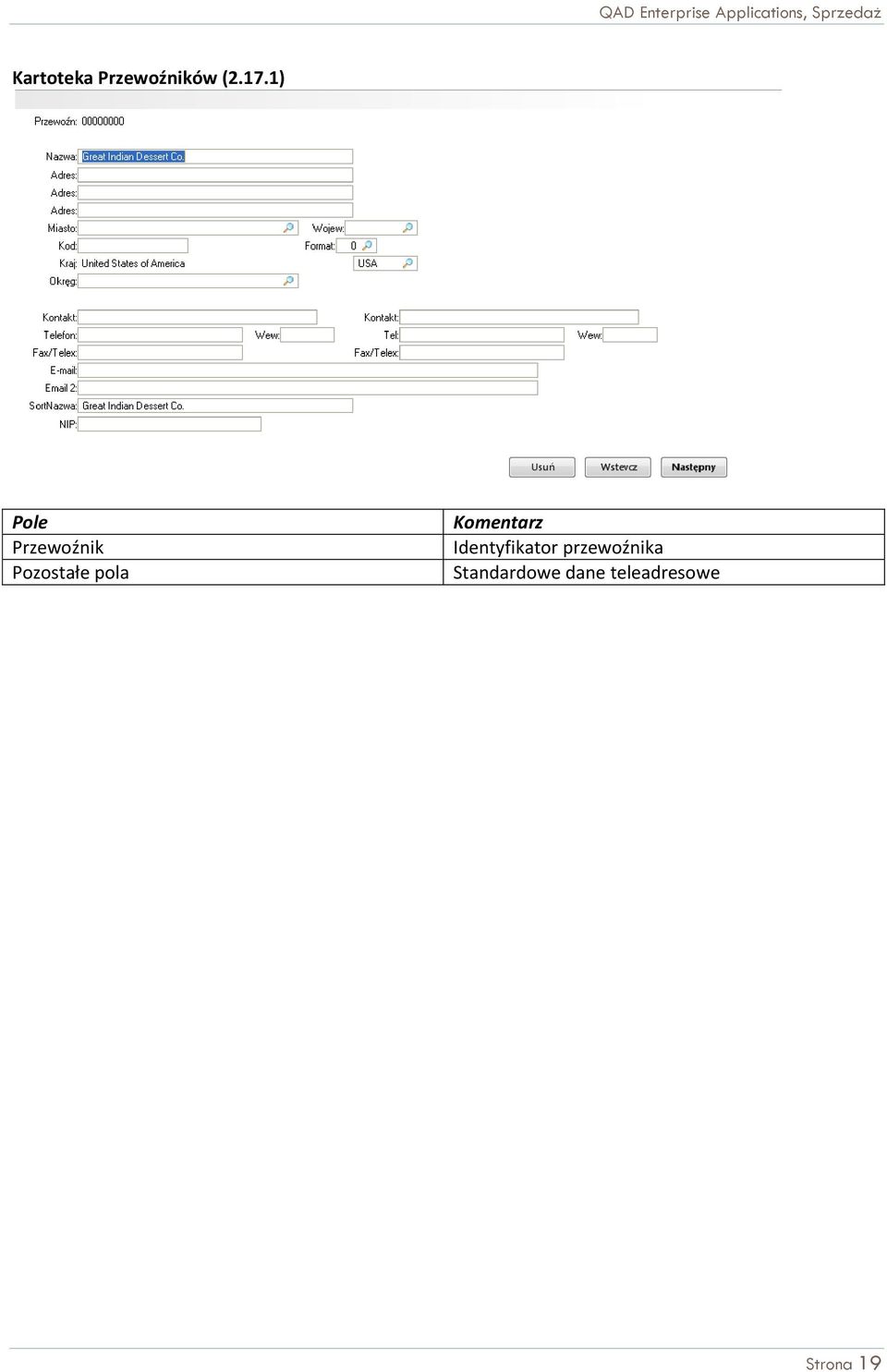 Identyfikator przewoźnika