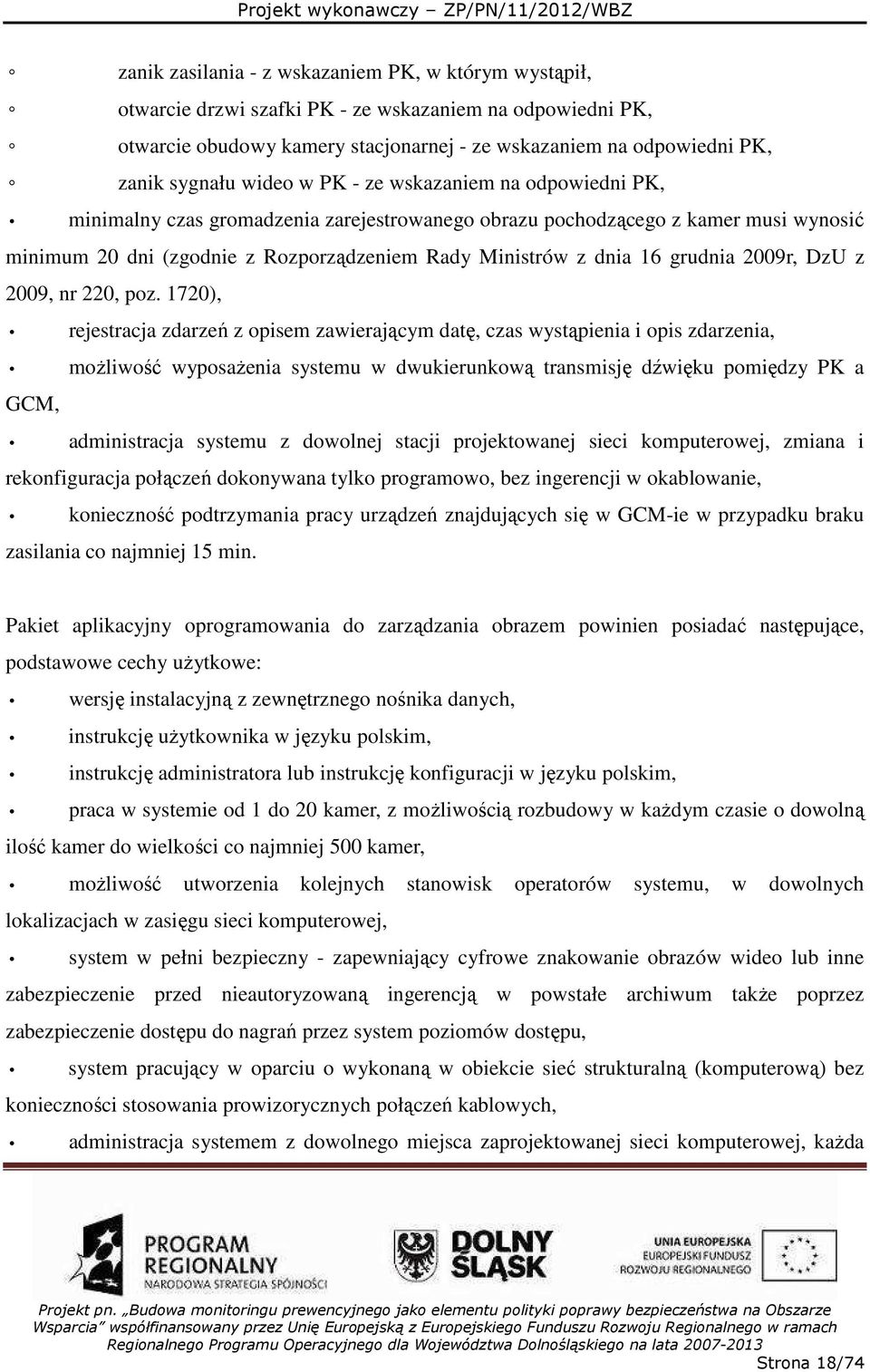 grudnia 2009r, DzU z 2009, nr 220, poz.