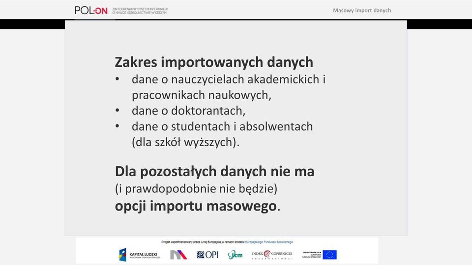 studentach i absolwentach (dla szkół wyższych).