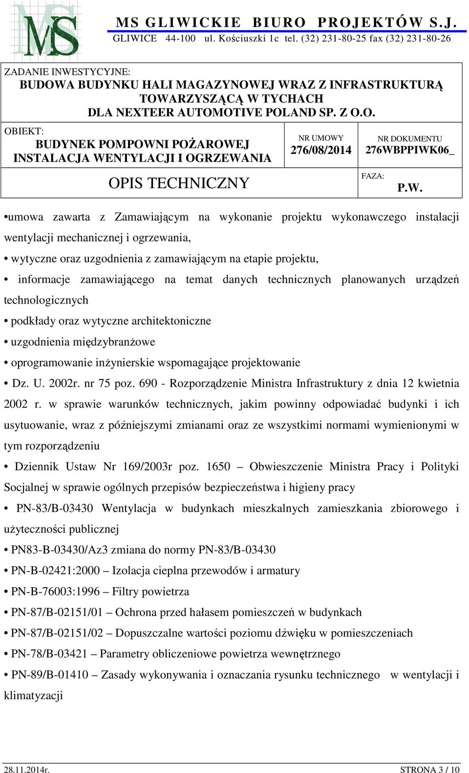 2002r. nr 75 poz. 690 - Rozporządzenie Ministra Infrastruktury z dnia 12 kwietnia 2002 r.