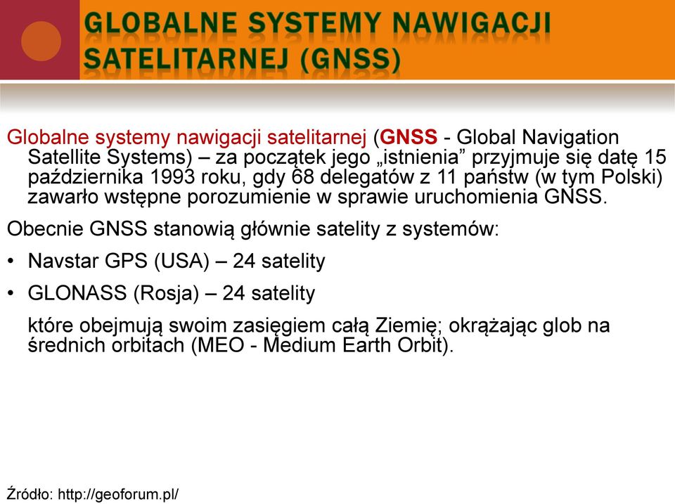 uruchomienia GNSS.