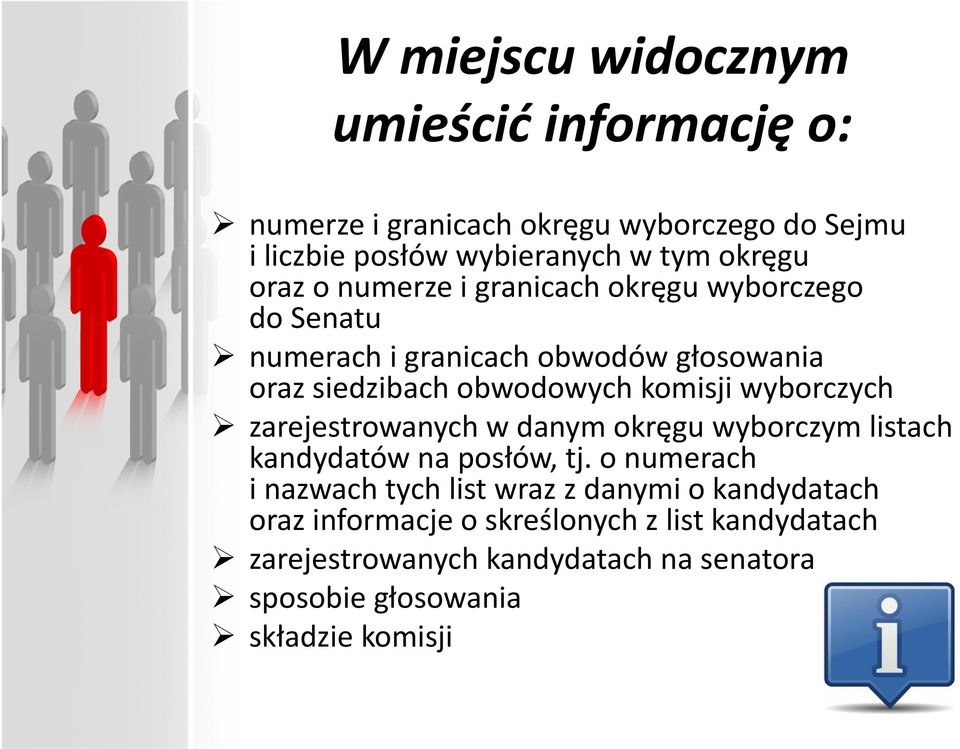 wyborczych zarejestrowanych w danym okręgu wyborczym listach kandydatów na posłów, tj.