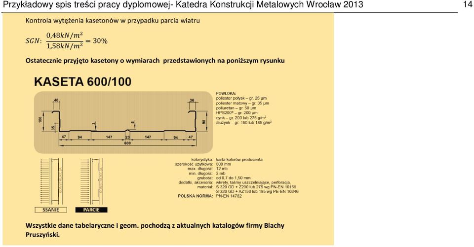 dyplomowej- Katedra