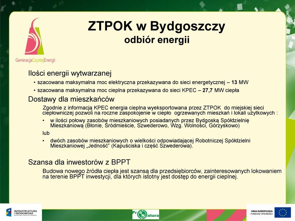 mieszkań i lokali użytkowych : w ilości połowy zasobów mieszkaniowych posiadanych przez Bydgoską Spółdzielnię Mieszkaniową (Błonie, Śródmieście, Szwederowo, Wzg.