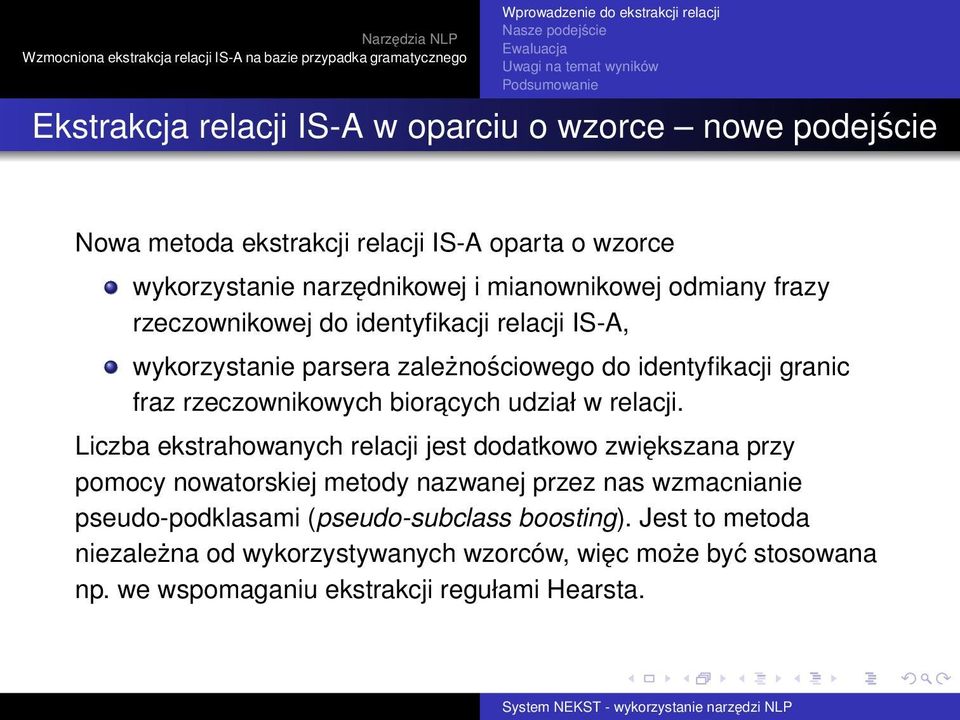 udział w relacji.