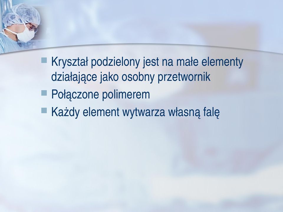 przetwornik Połączone polimerem