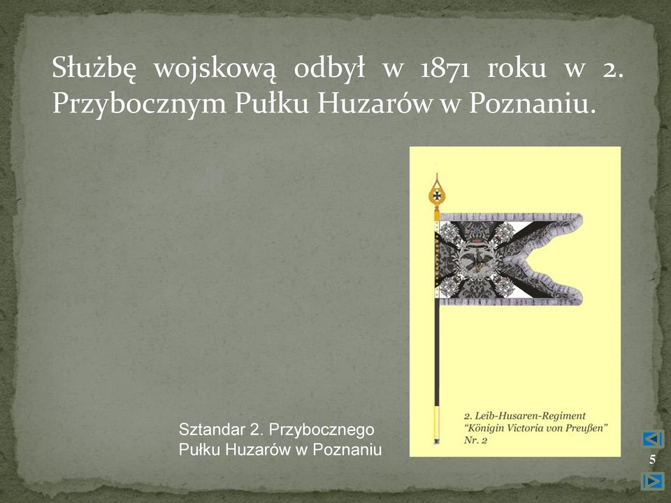 Przybocznym Pułku Huzarów w