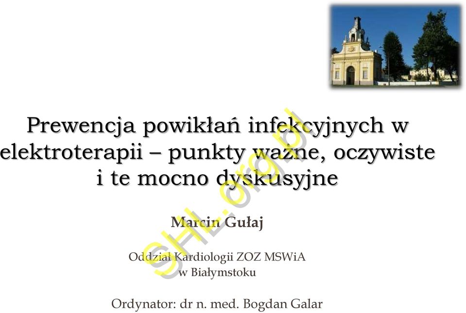 mocno dyskusyjne Marcin Gułaj Oddział