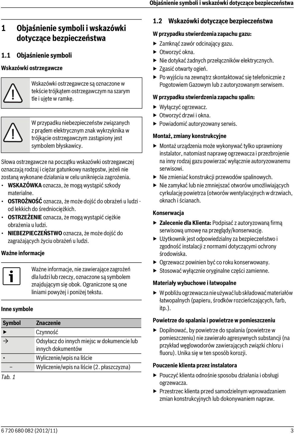 uniknięcia zagrożenia. WSKAZÓWKA oznacza, że mogą wystąpić szkody materialne. OSTROŻNOŚĆ oznacza, że może dojść do obrażeń u ludzi - od lekkich do średniociężkich.