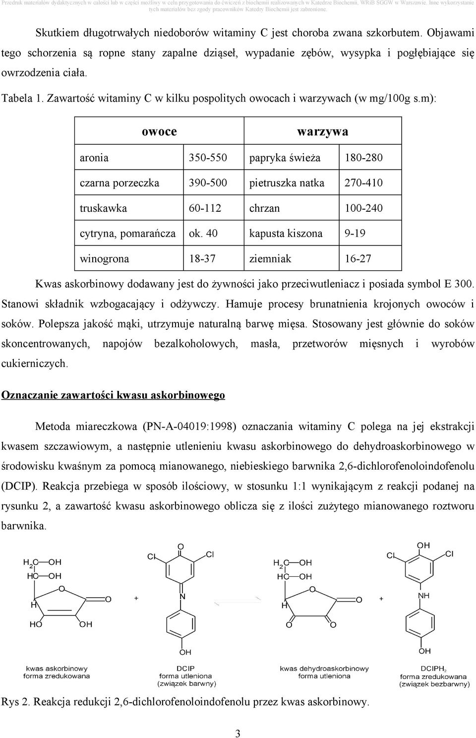 m): owoce warzywa aronia 350-550 papryka świeża 180-280 czarna porzeczka 390-500 pietruszka natka 270-410 truskawka 60-112 chrzan 100-240 cytryna, pomarańcza ok.