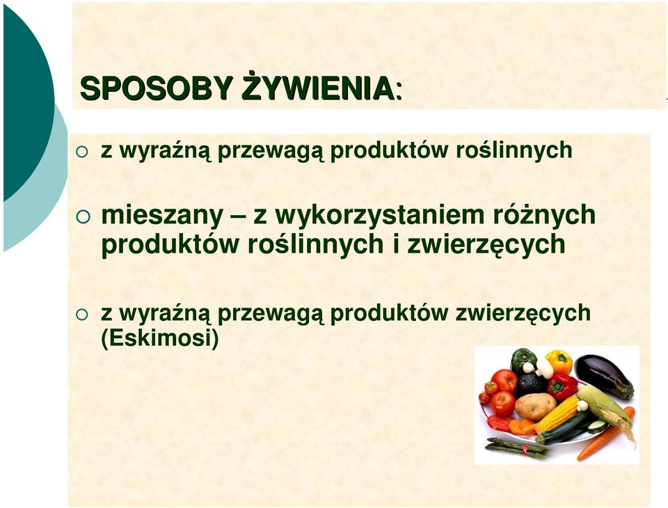 nych produktów ro linnych i zwierz cych z