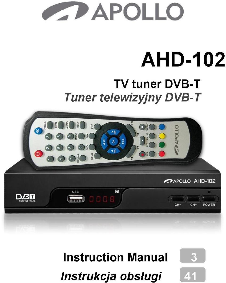 DVB-T Instruction