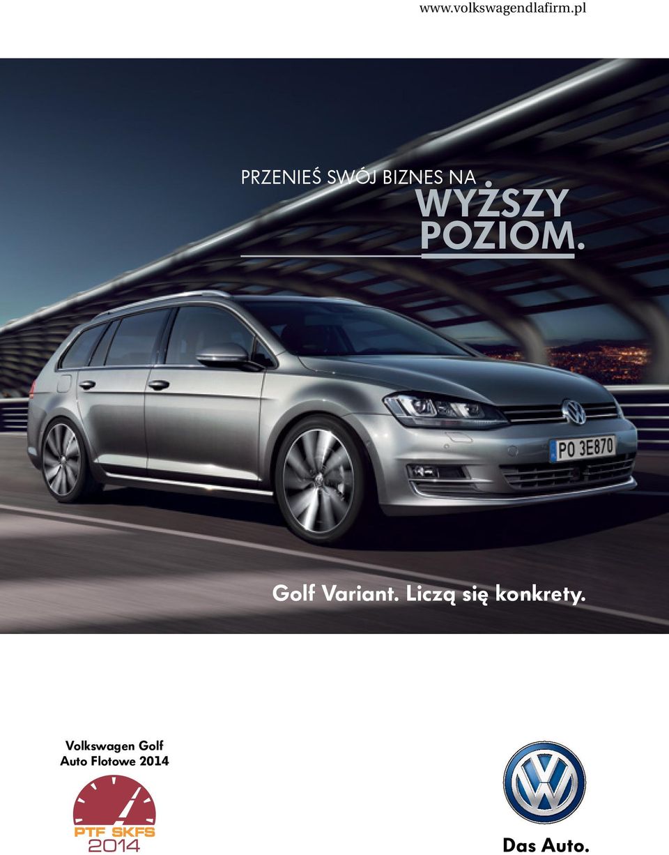 WYŻSZY POZIOM. Golf Variant.