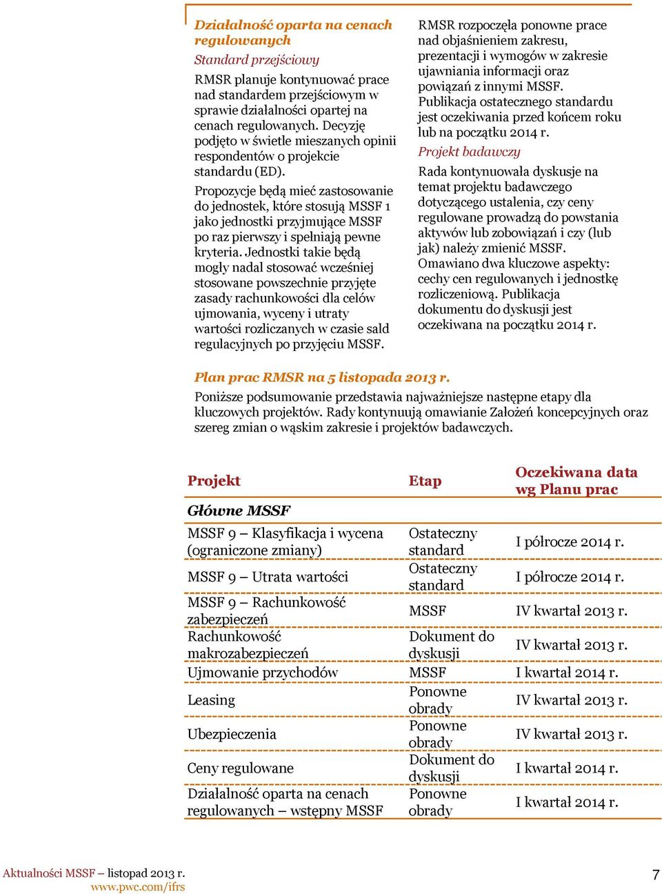 Propozycje będą mieć zastosowanie do jednostek, które stosują MSSF 1 jako jednostki przyjmujące MSSF po raz pierwszy i spełniają pewne kryteria.