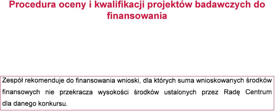 projektów