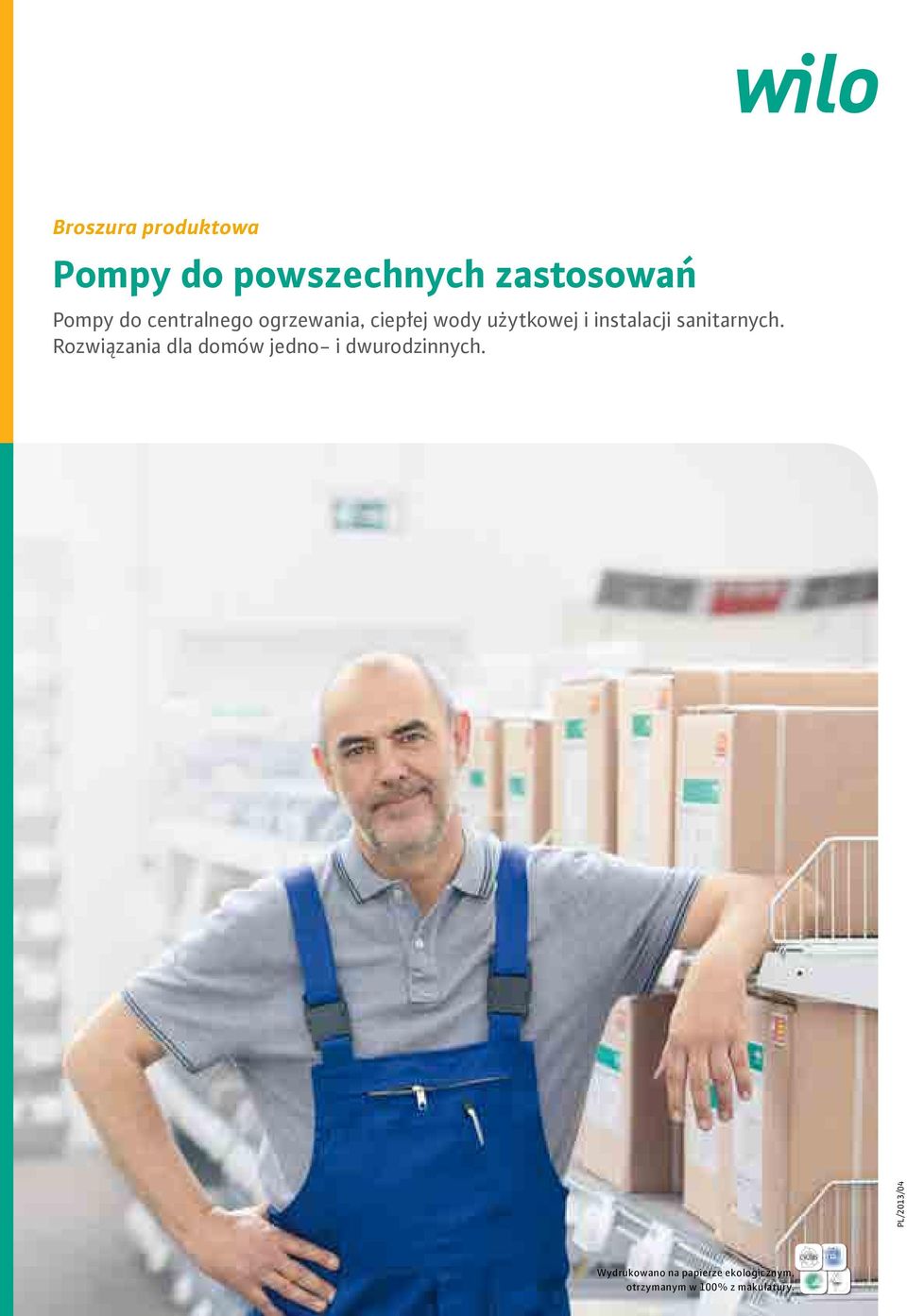 sanitarnych. Rozwiązania dla domów jedno- i dwurodzinnych.