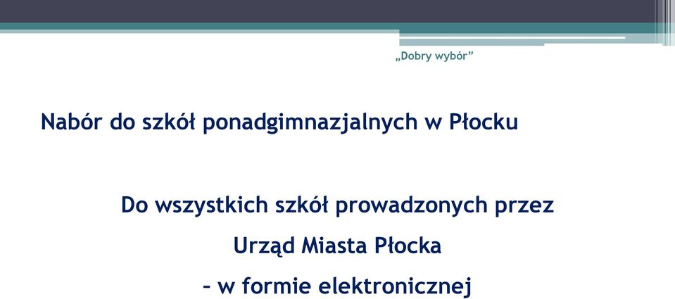 wszystkich szkół prowadzonych