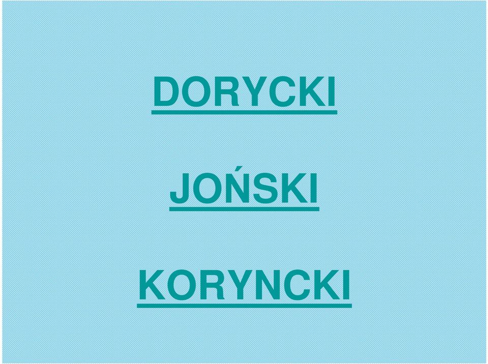 KORYNCKI