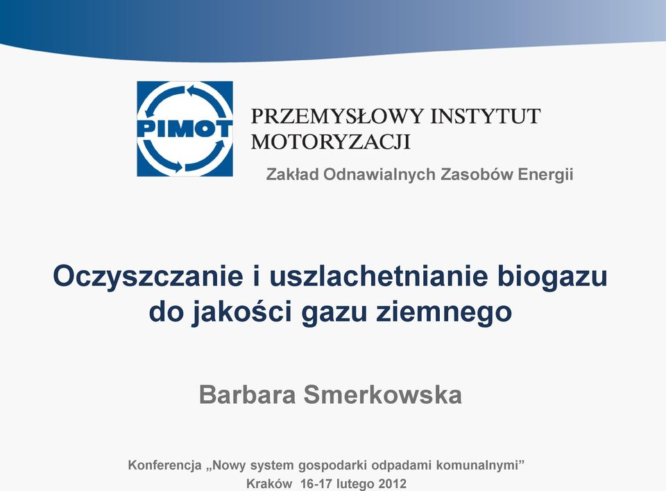 ziemnego Barbara Smerkowska Konferencja Nowy