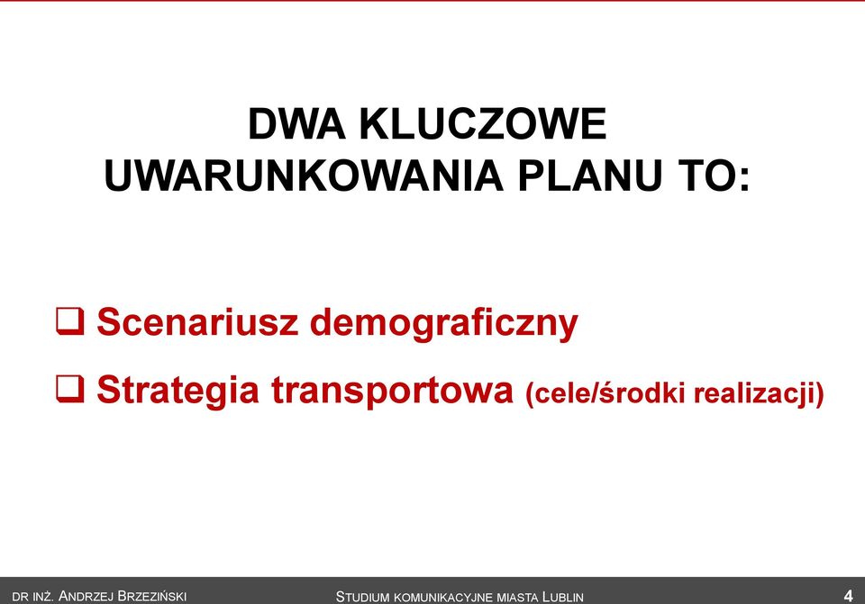 demograficzny Strategia