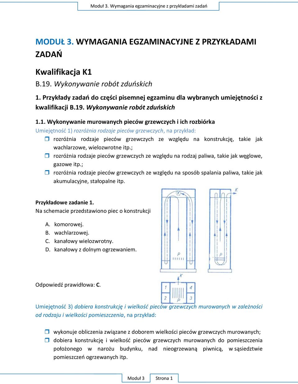 ; grzewczych gazowe itp.; grzewczych itp. P zadanie 1.