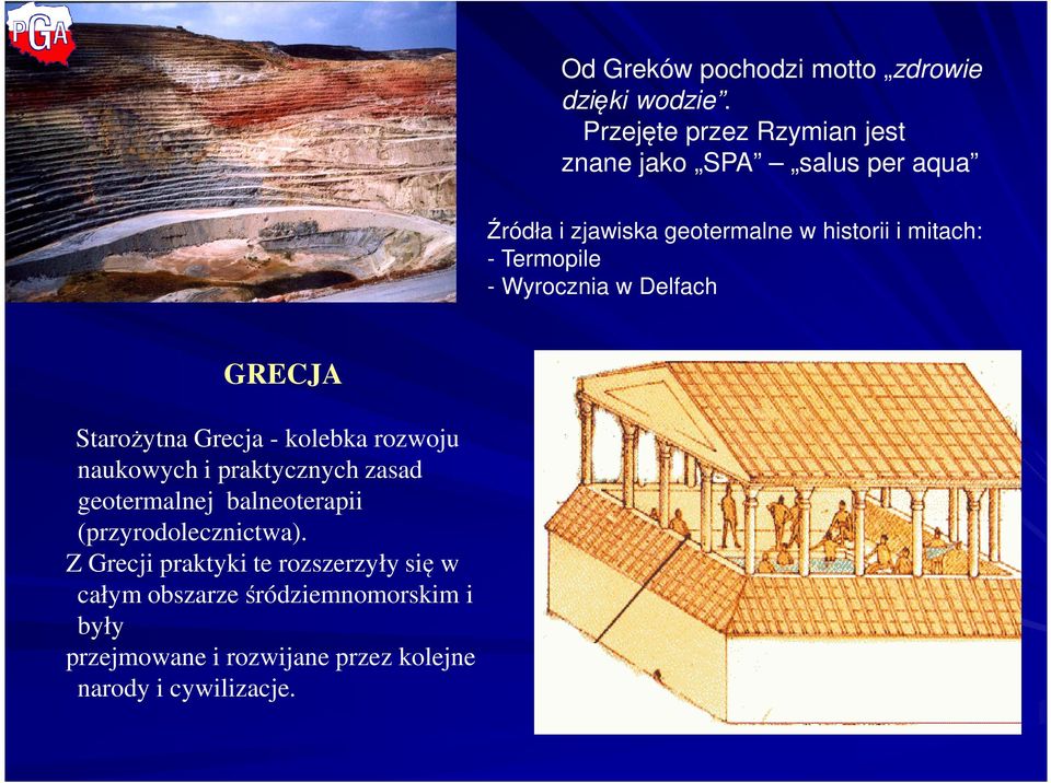 Termopile - Wyrocznia w Delfach GRECJA Starożytna Grecja - kolebka rozwoju naukowych i praktycznych zasad