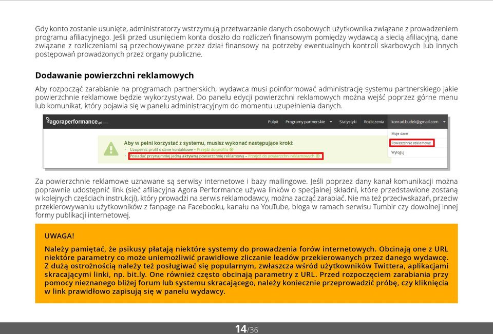 kontroli skarbowych lub innych postępowań prowadzonych przez organy publiczne.