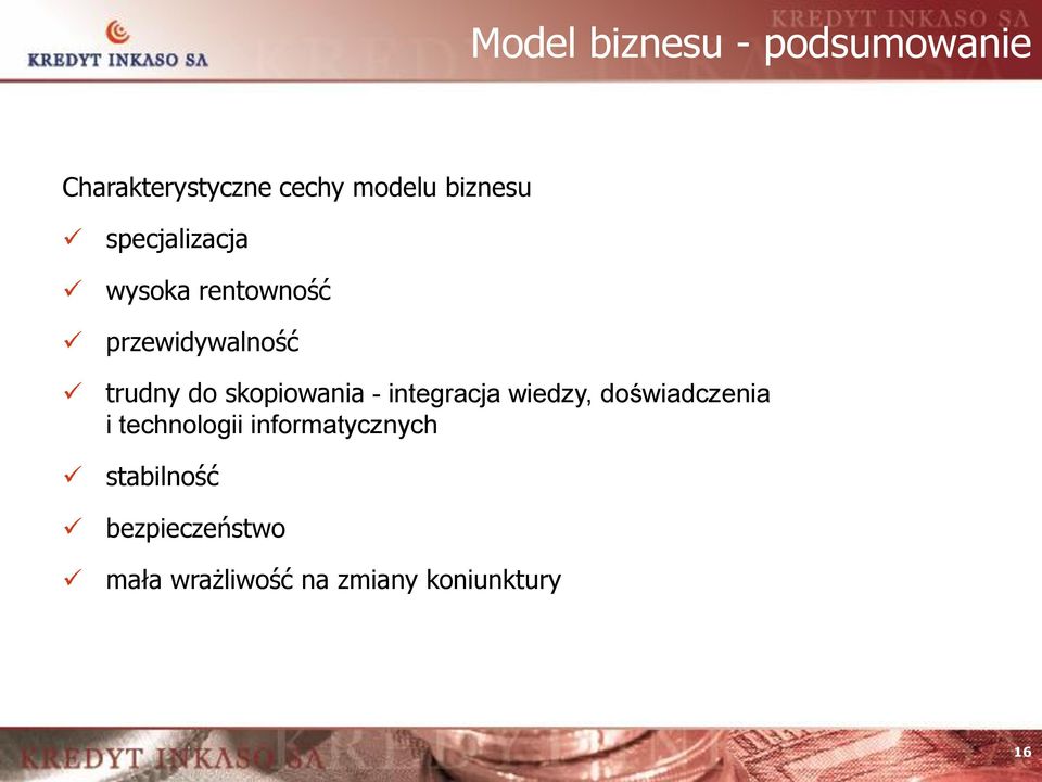 skopiowania - integracja wiedzy, doświadczenia i technologii