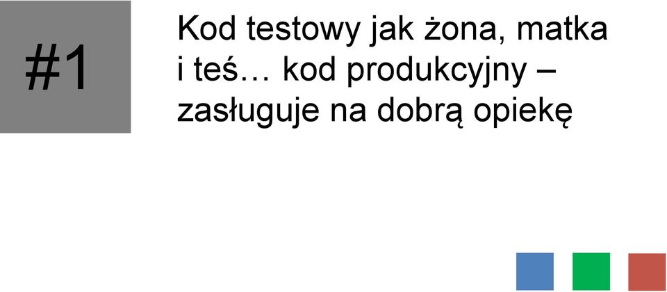 kod produkcyjny