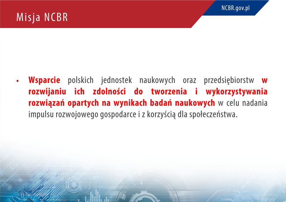 wykorzystywania rozwiązań opartych na wynikach badań naukowych