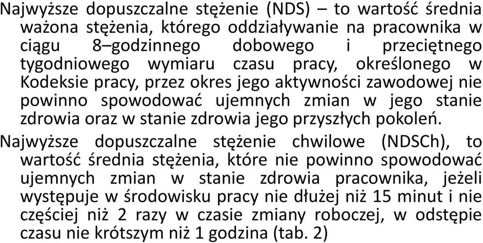 zdrowia jego przyszłych pokoleń.