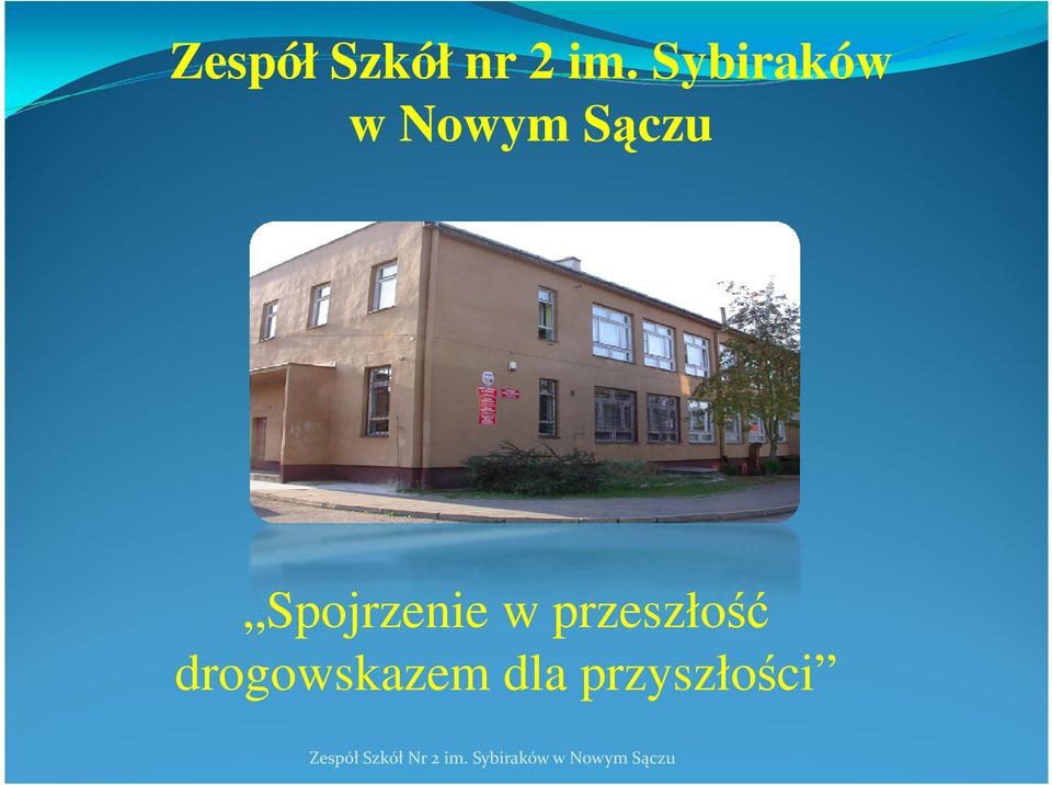 Spojrzenie w przeszłość