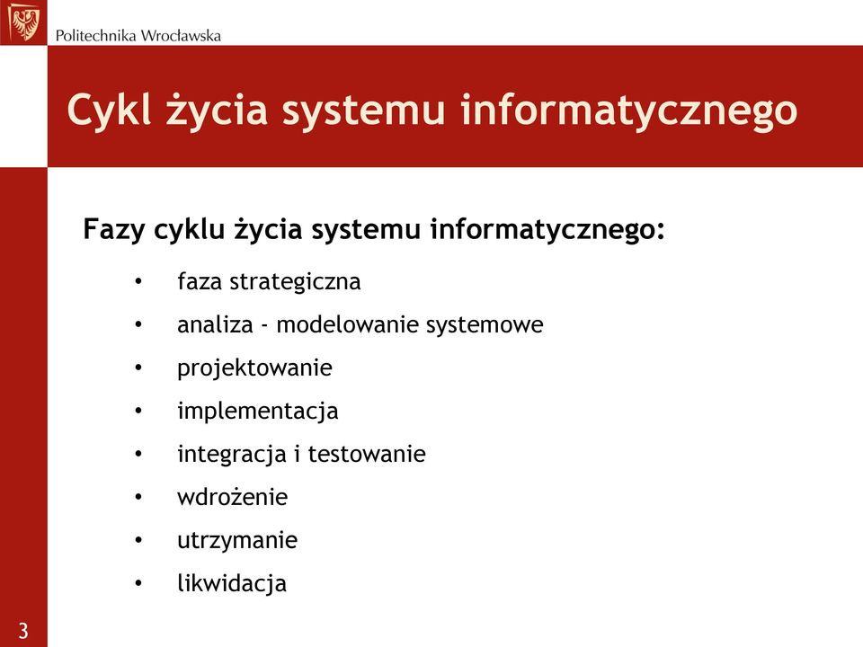 modelowanie systemowe projektowanie implementacja