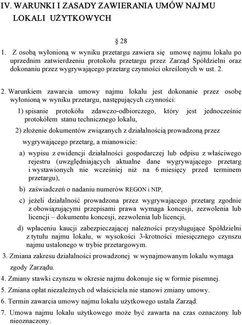 określonych w ust. 2.