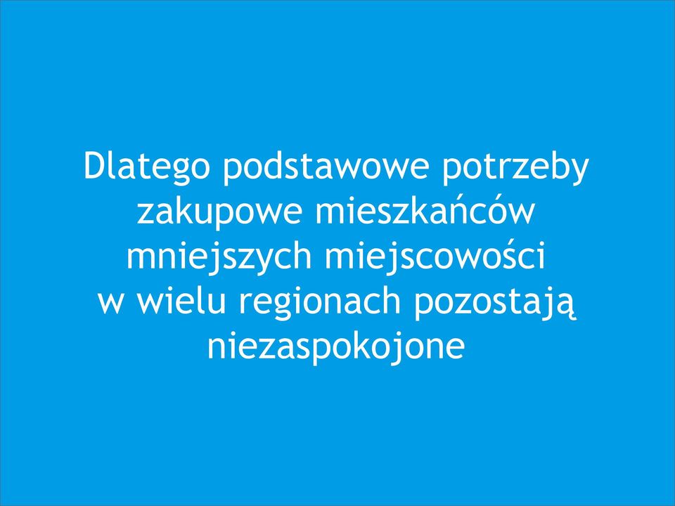 mniejszych miejscowości w